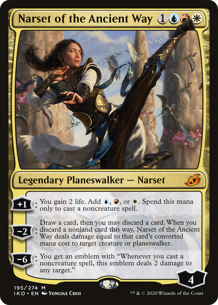 Narset of the Ancient Way (IKO-195) - Ikoria: Lair of Behemoths | Grognard Games
