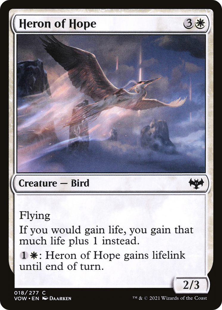 Heron of Hope [Innistrad: Crimson Vow] | Grognard Games