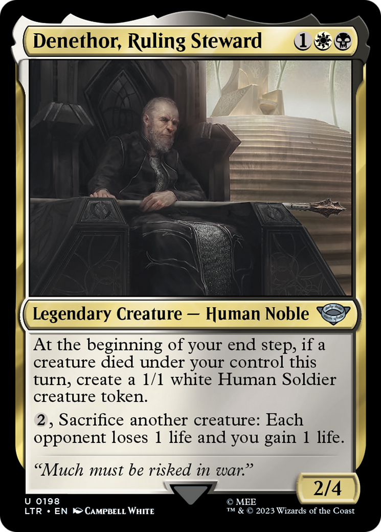 Denethor, Ruling Steward [The Lord of the Rings: Tales of Middle-Earth] | Grognard Games