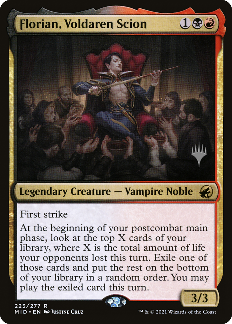Florian, Voldaren Scion (Promo Pack) [Innistrad: Midnight Hunt Promos] | Grognard Games