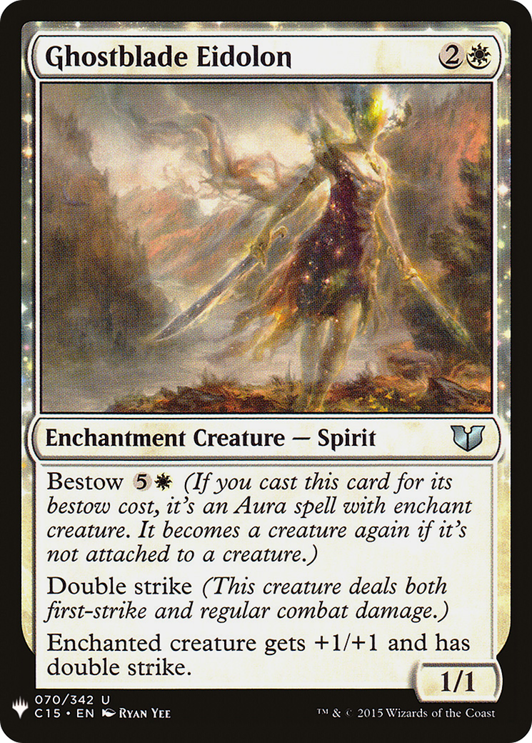 Ghostblade Eidolon [Mystery Booster] | Grognard Games