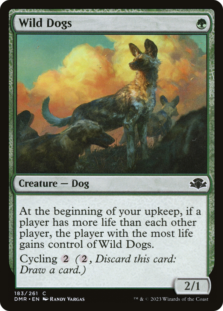 Wild Dogs [Dominaria Remastered] | Grognard Games