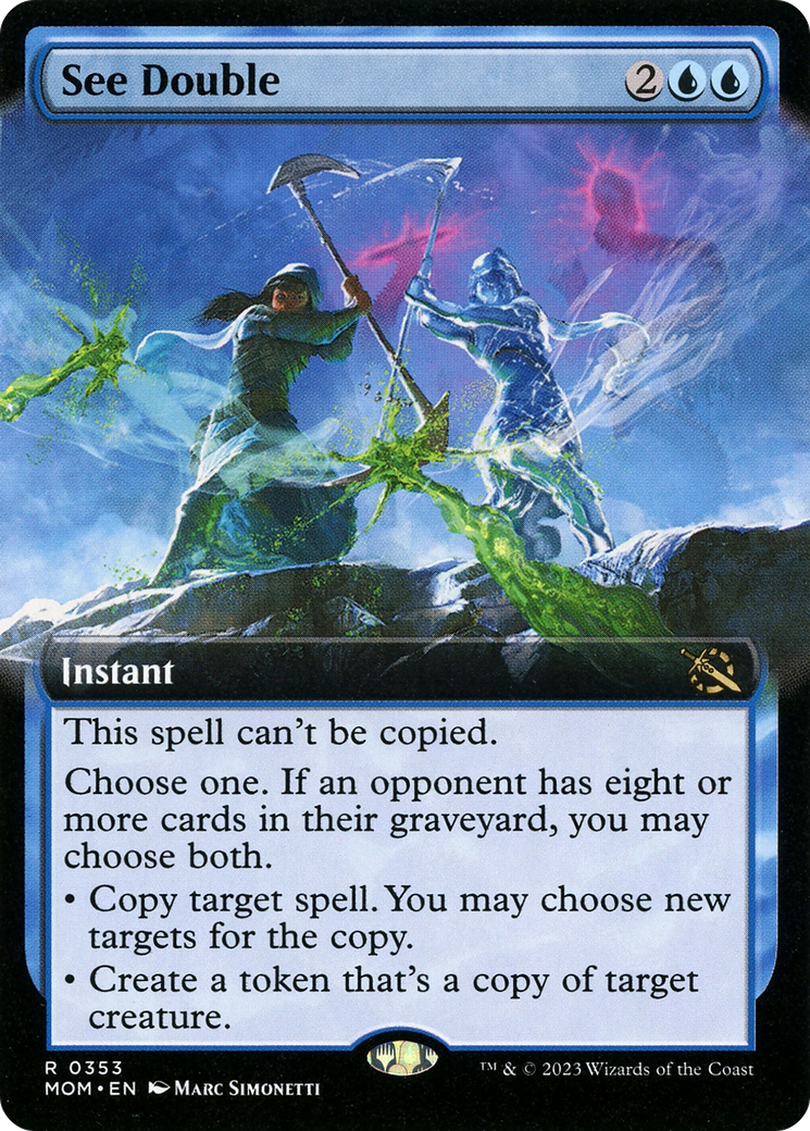 See Double (Extended Art) [March of the Machine] | Grognard Games