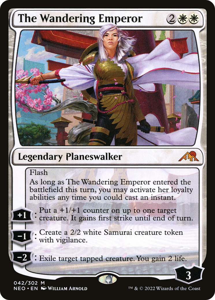 The Wandering Emperor [Kamigawa: Neon Dynasty] | Grognard Games