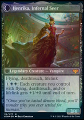 Henrika Domnathi // Henrika, Infernal Seer [Innistrad: Crimson Vow Prerelease Promos] | Grognard Games