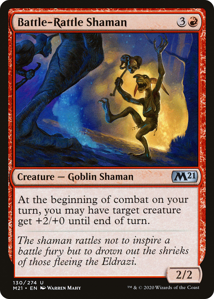 Battle-Rattle Shaman [Core Set 2021] | Grognard Games