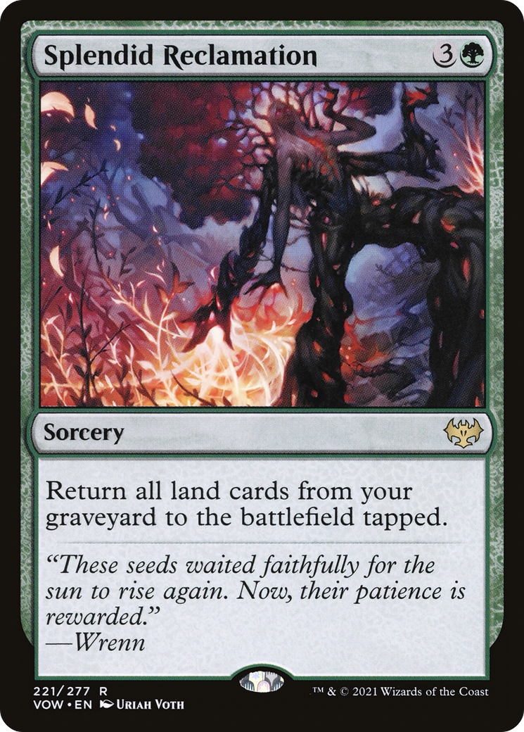 Splendid Reclamation [Innistrad: Crimson Vow] | Grognard Games
