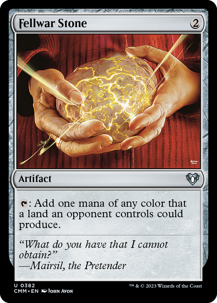 Fellwar Stone [Commander Masters] | Grognard Games