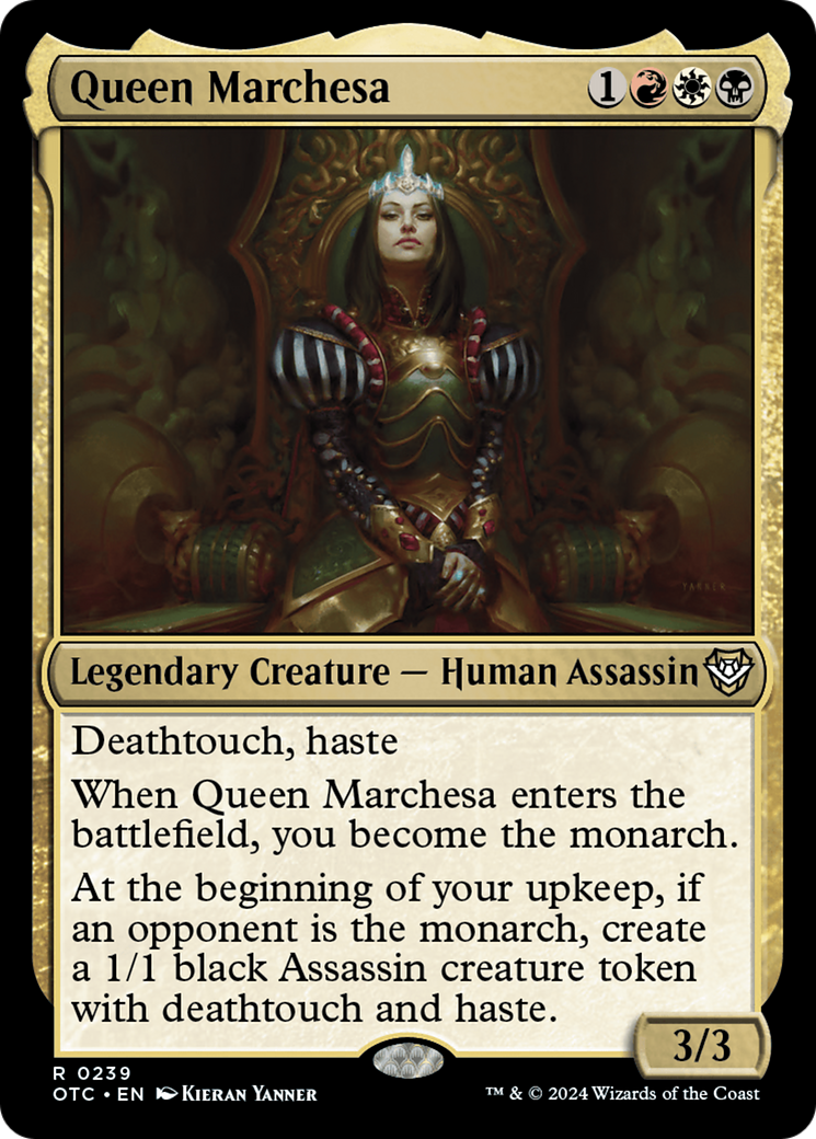 Queen Marchesa [Outlaws of Thunder Junction Commander] | Grognard Games