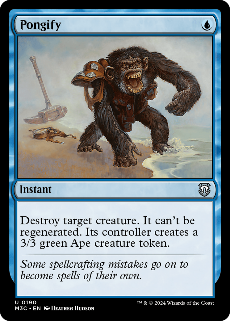 Pongify (Ripple Foil) [Modern Horizons 3 Commander] | Grognard Games
