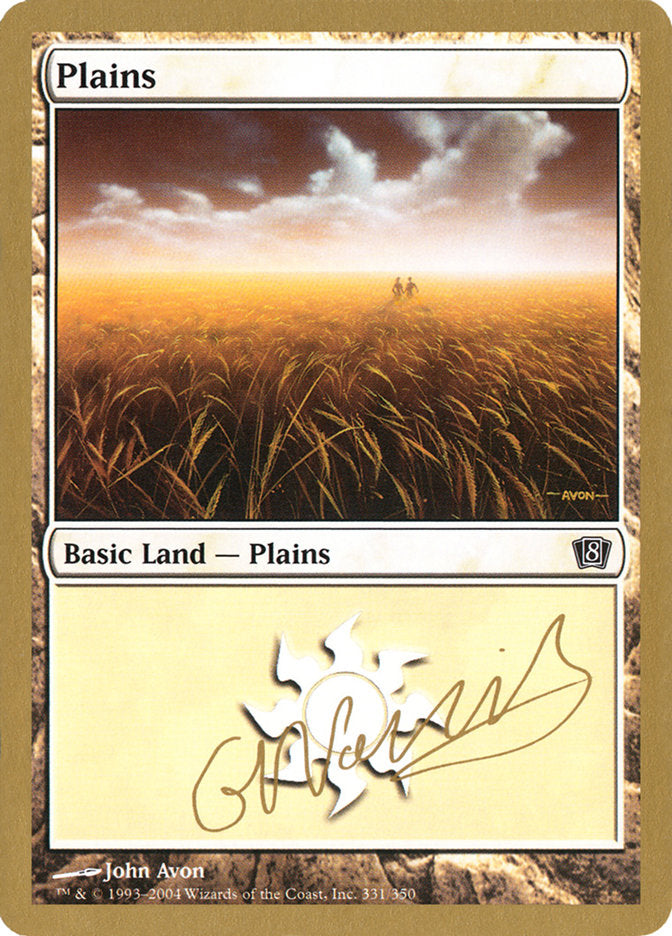 Plains (gn331) (Gabriel Nassif) [World Championship Decks 2004] | Grognard Games