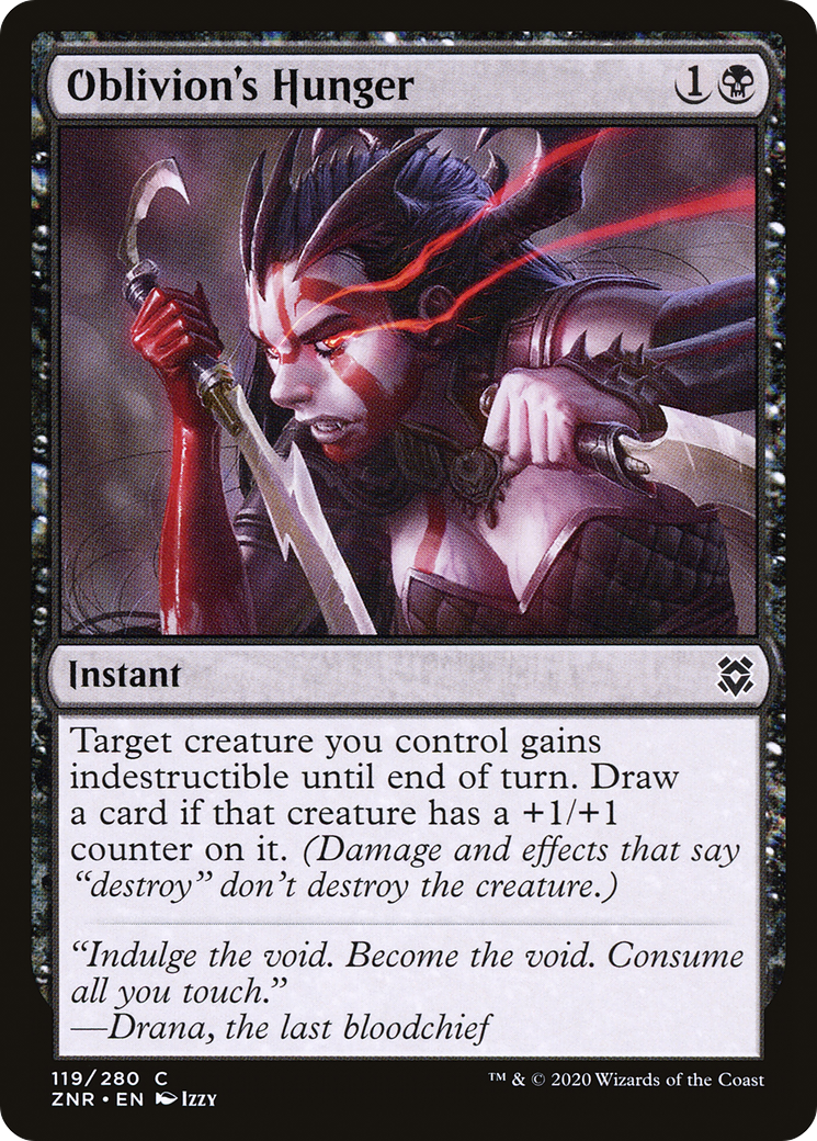 Oblivion's Hunger [Zendikar Rising] | Grognard Games