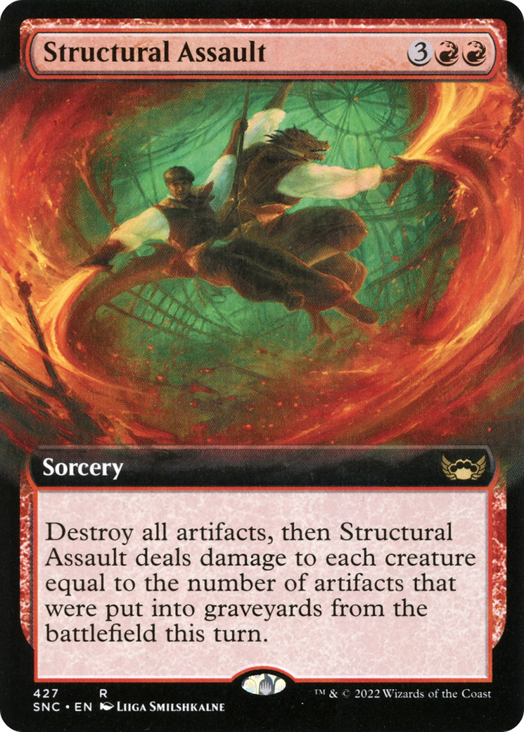 Structural Assault (Extended Art) [Streets of New Capenna] | Grognard Games