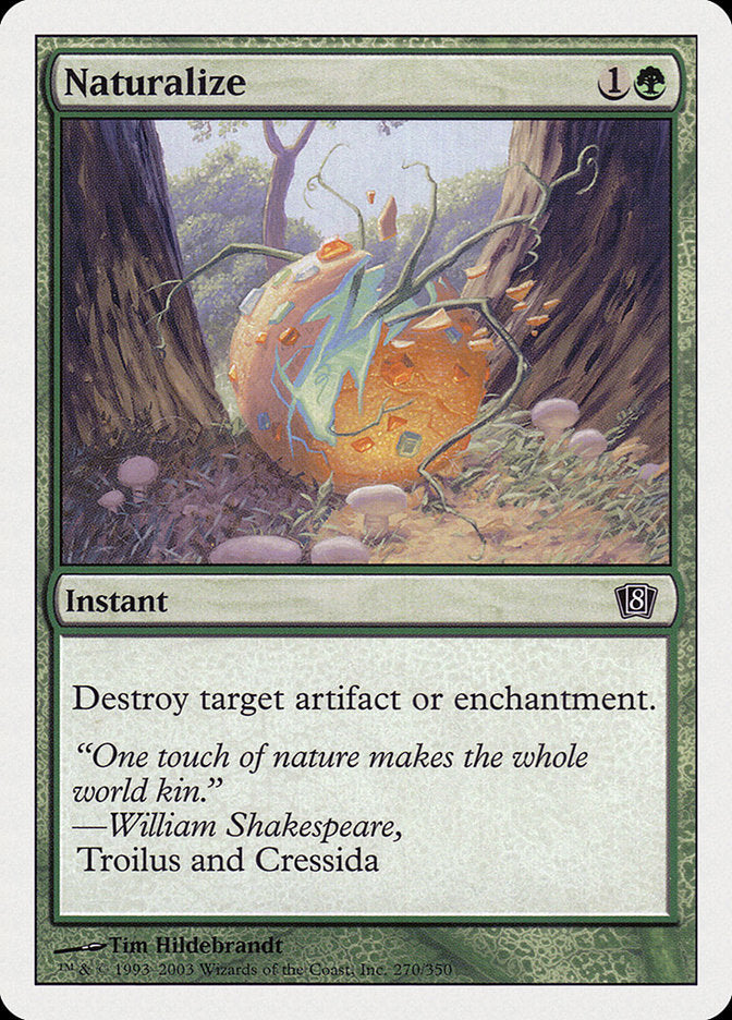 Naturalize (8th Edition) [Oversize Cards] | Grognard Games