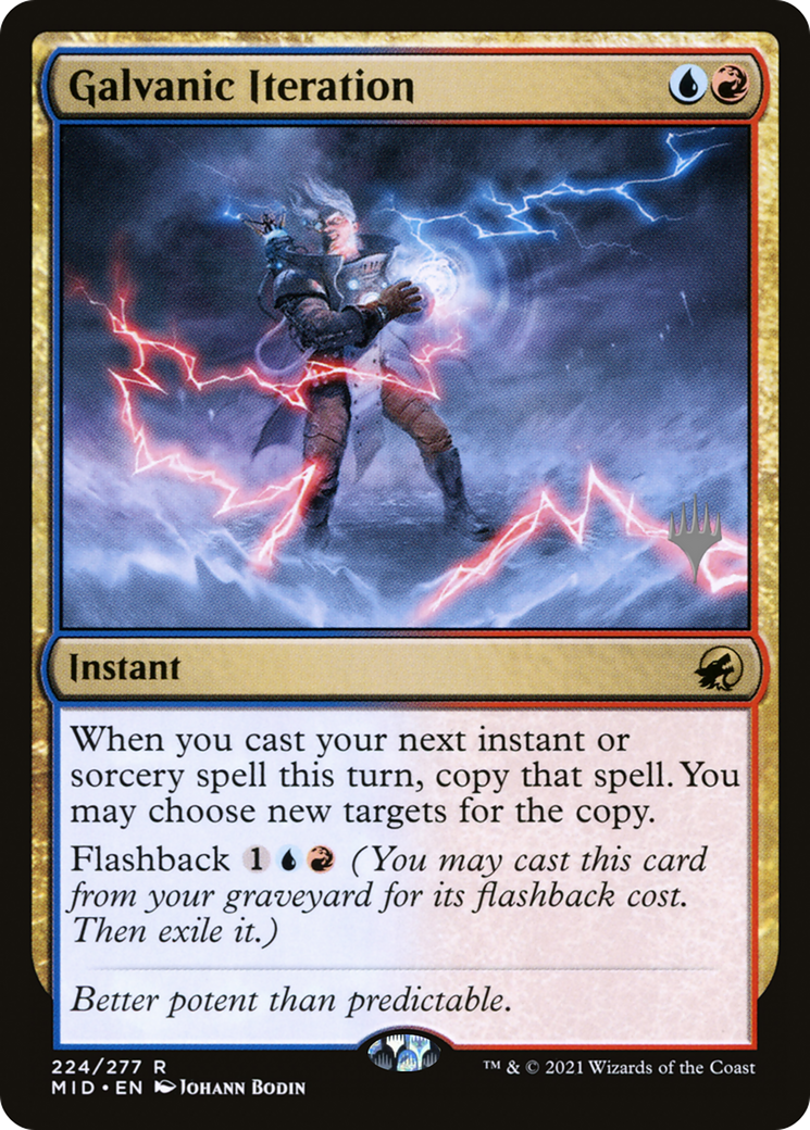 Galvanic Iteration (Promo Pack) [Innistrad: Midnight Hunt Promos] | Grognard Games