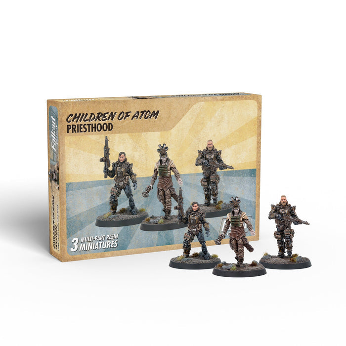 Fallout: Miniatures - Children of Atom: Priesthood | Grognard Games