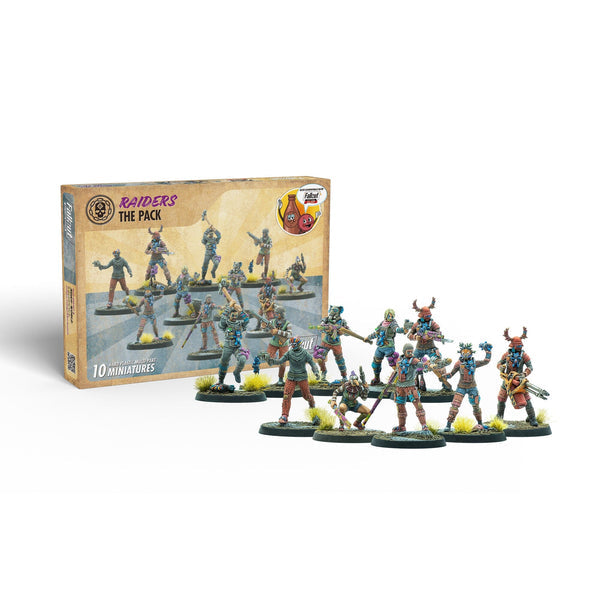 Fallout: Miniatures - Raiders: The Pack | Grognard Games