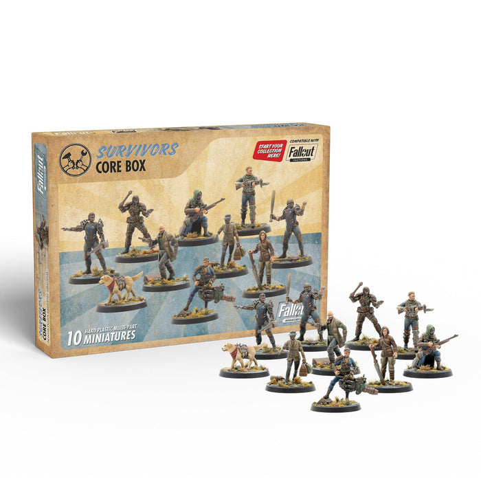 Fallout: Survivors - Core Box (Plastic) | Grognard Games