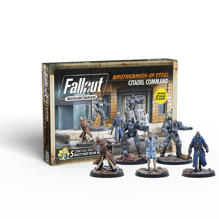 Fallout: Wasteland Warfare - Brotherhood of Steel: Citadel Command | Grognard Games