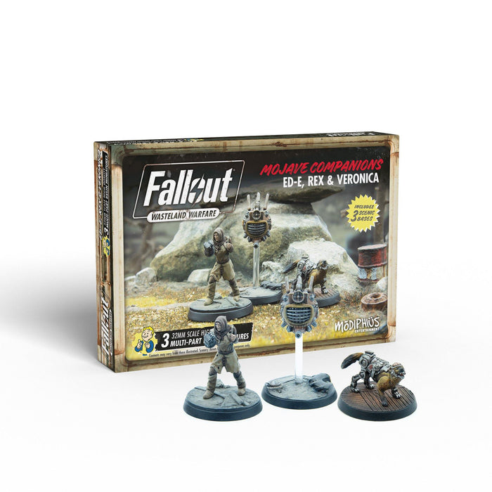 Fallout: Wasteland Warfare - Ed-E, Rex and Veronica | Grognard Games
