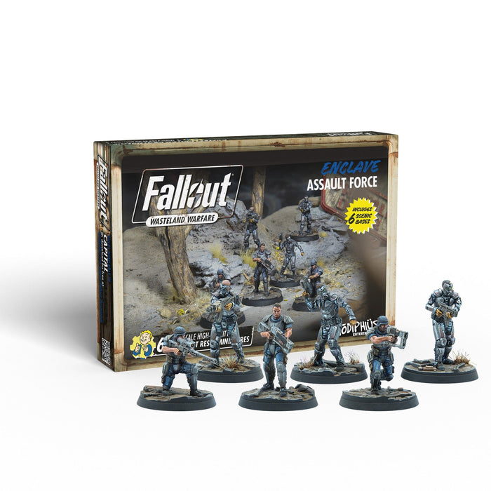 Fallout: Wasteland Warfare - Enclave: Assault Force | Grognard Games
