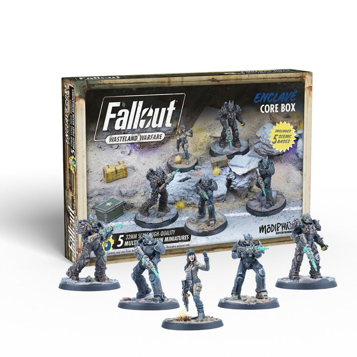 Fallout: Wasteland Warfare - Enclave: Core Box | Grognard Games