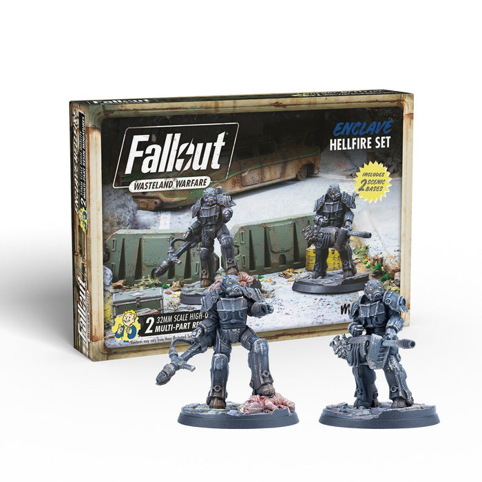 Fallout: Wasteland Warfare - Enclave: Hellfire Set | Grognard Games