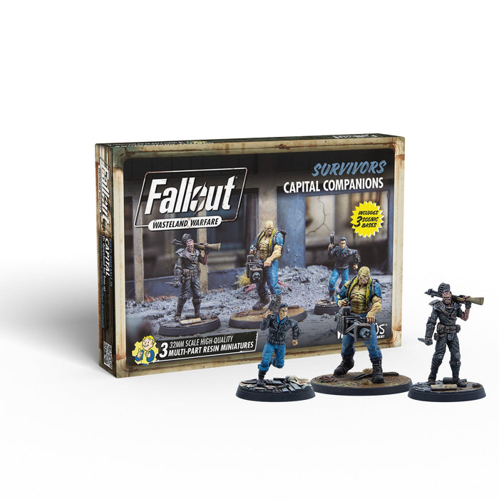 Fallout: Wasteland Warfare - Survivors: Capital Companions | Grognard Games