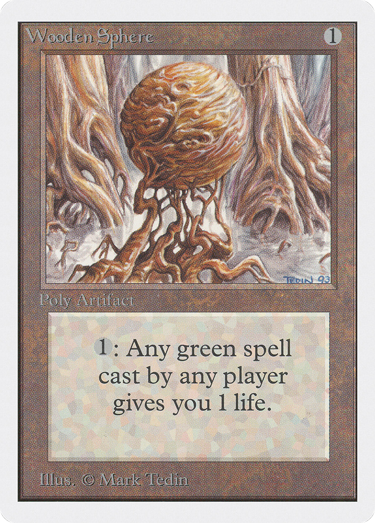 Wooden Sphere [Unlimited Edition] | Grognard Games