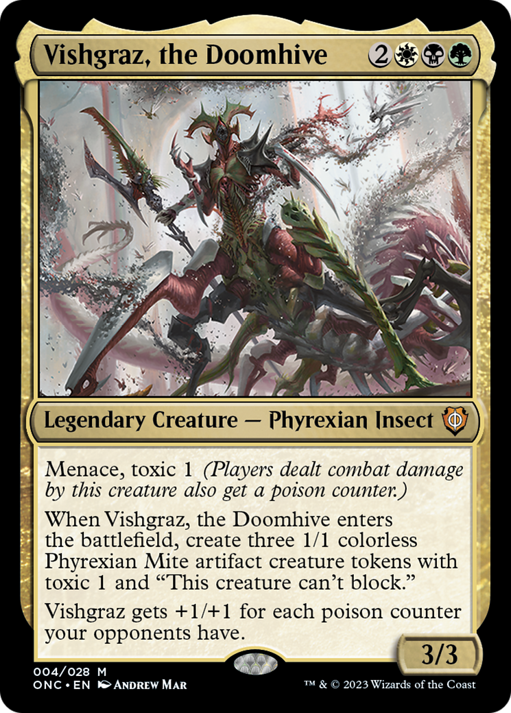 Vishgraz, the Doomhive [Phyrexia: All Will Be One Commander] | Grognard Games