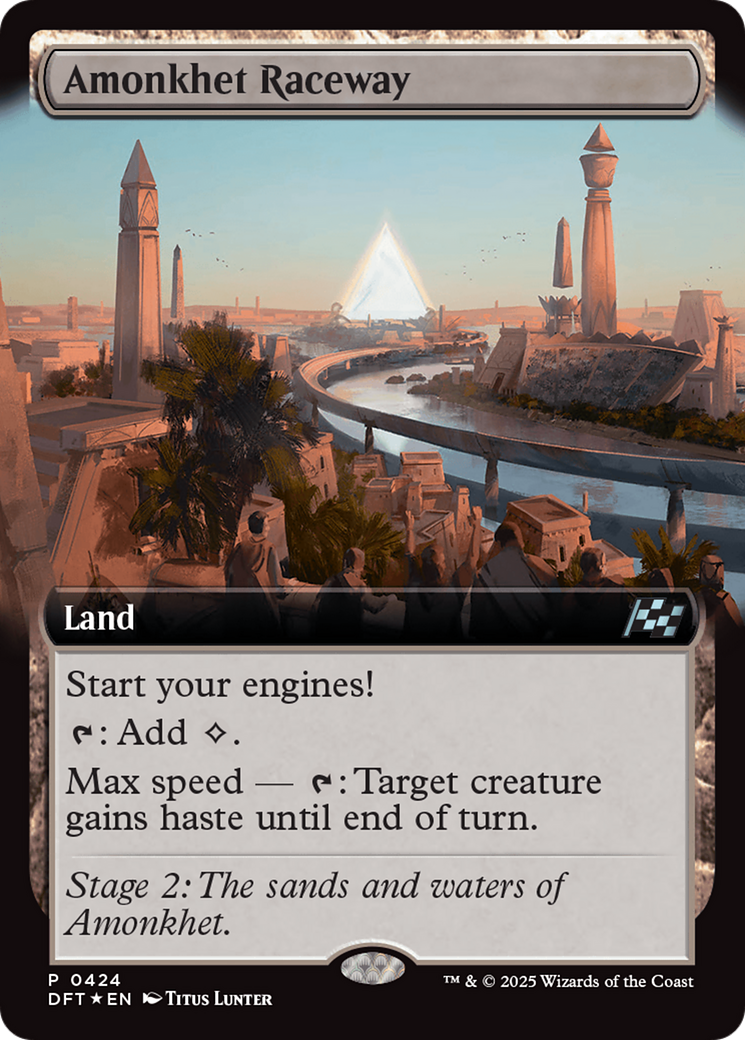 Amonkhet Raceway (Extended Art) [Aetherdrift] | Grognard Games
