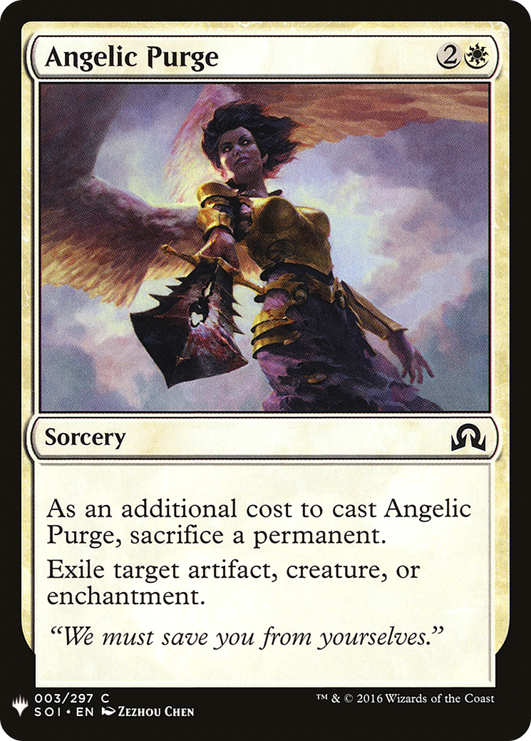 Angelic Purge [Mystery Booster] | Grognard Games