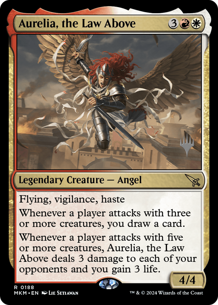 Aurelia, the Law Above (Promo Pack) [Murders at Karlov Manor Promos] | Grognard Games