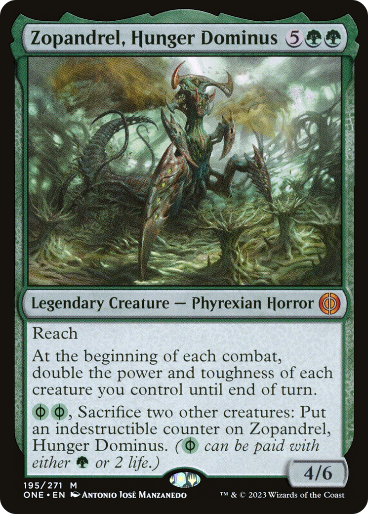 Zopandrel, Hunger Dominus [Phyrexia: All Will Be One] | Grognard Games