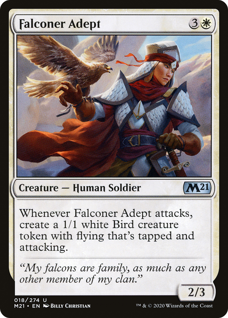 Falconer Adept (M21-018) - Core Set 2021 | Grognard Games