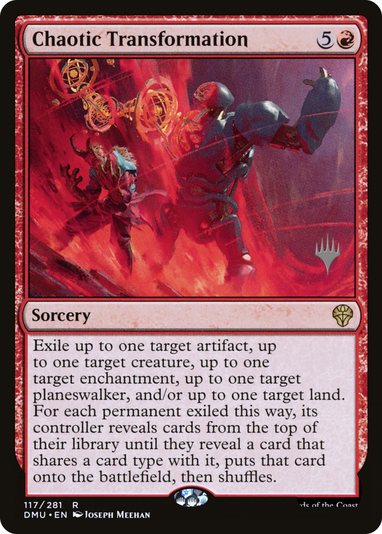 Chaotic Transformation (Promo Pack) [Dominaria United Promos] | Grognard Games