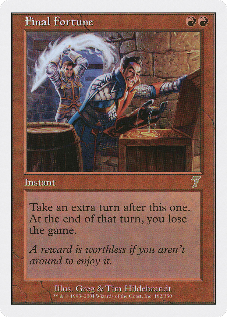 Final Fortune [Seventh Edition] | Grognard Games