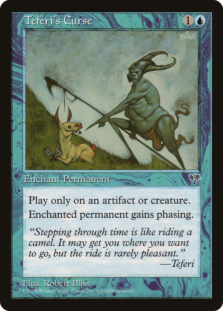 Teferi's Curse [Mirage] | Grognard Games