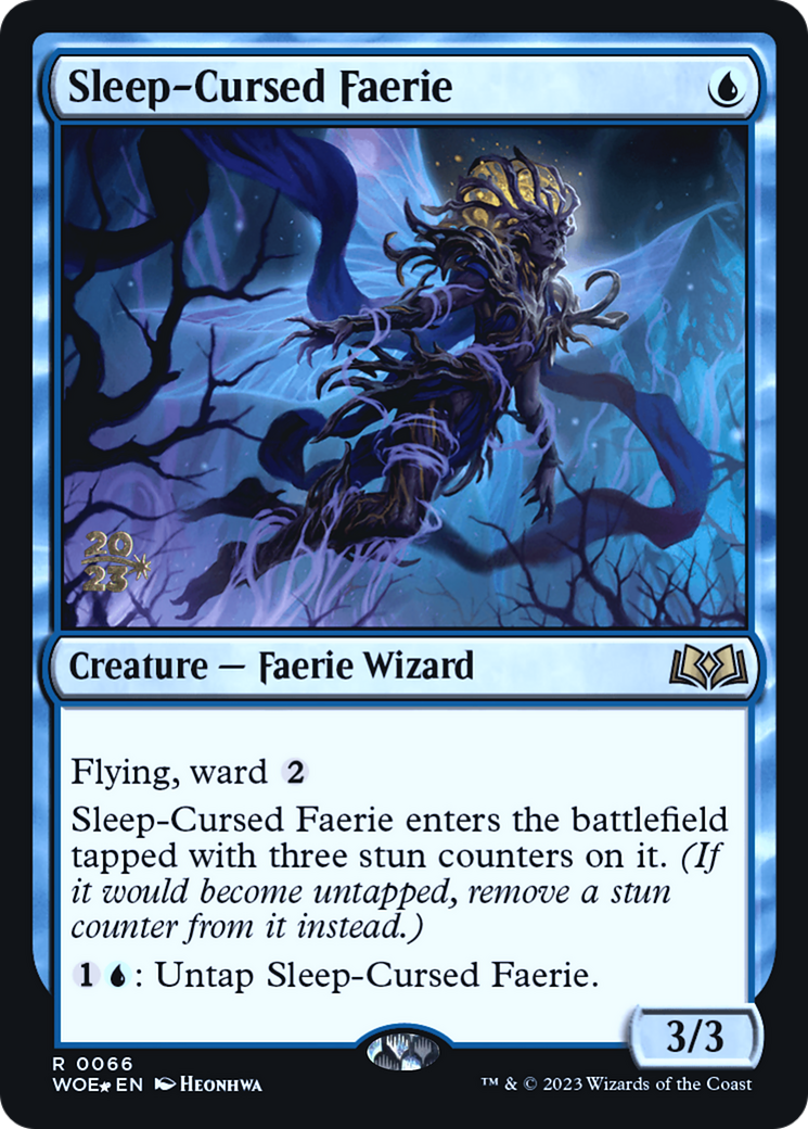 Sleep-Cursed Faerie [Wilds of Eldraine Prerelease Promos] | Grognard Games