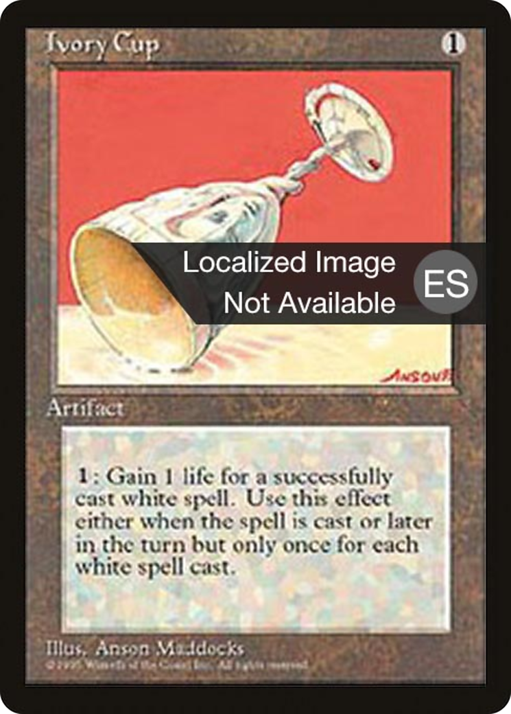 Ivory Cup [Fourth Edition (Foreign Black Border)] | Grognard Games