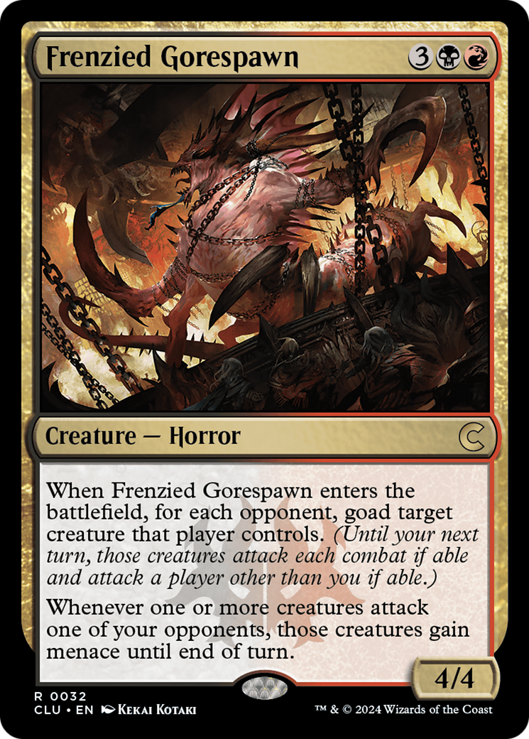 Frenzied Gorespawn [Ravnica: Clue Edition] | Grognard Games