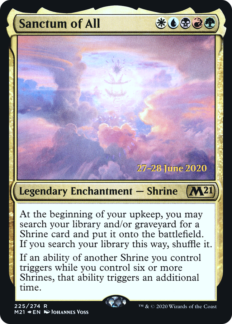 Sanctum of All  [Core Set 2021 Prerelease Promos] | Grognard Games