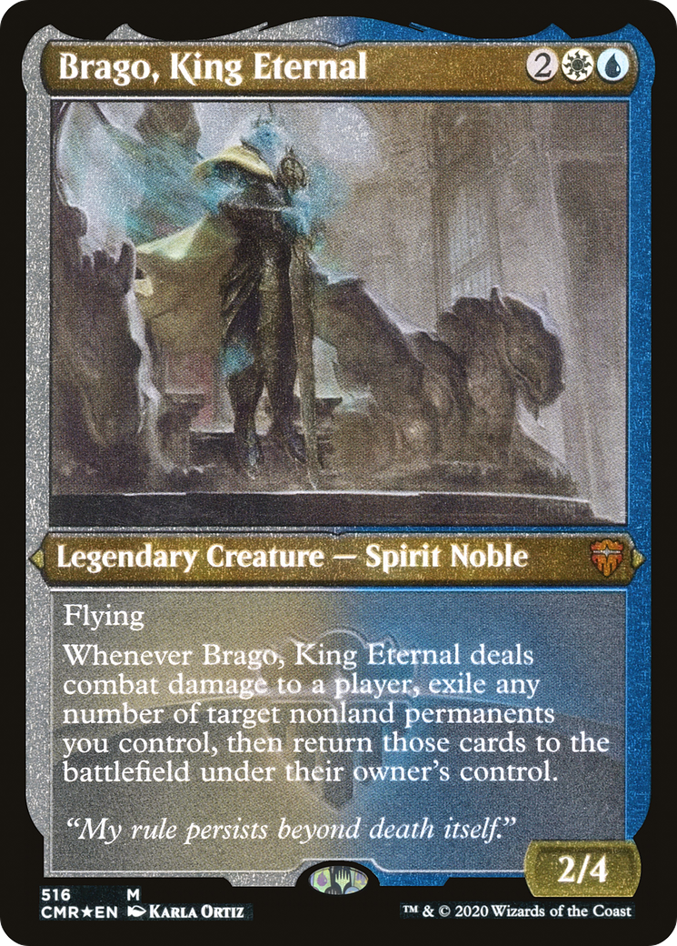 Brago, King Eternal (CMR-516) - Commander Legends Foil | Grognard Games