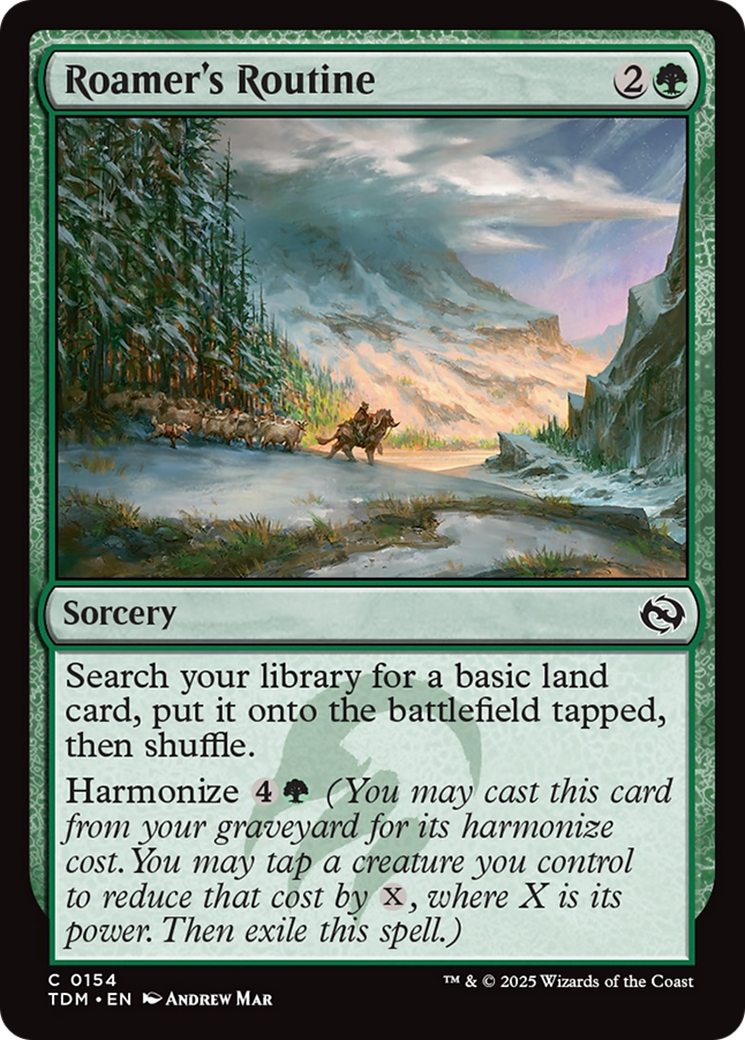 Roamer's Routine [Tarkir: Dragonstorm] | Grognard Games