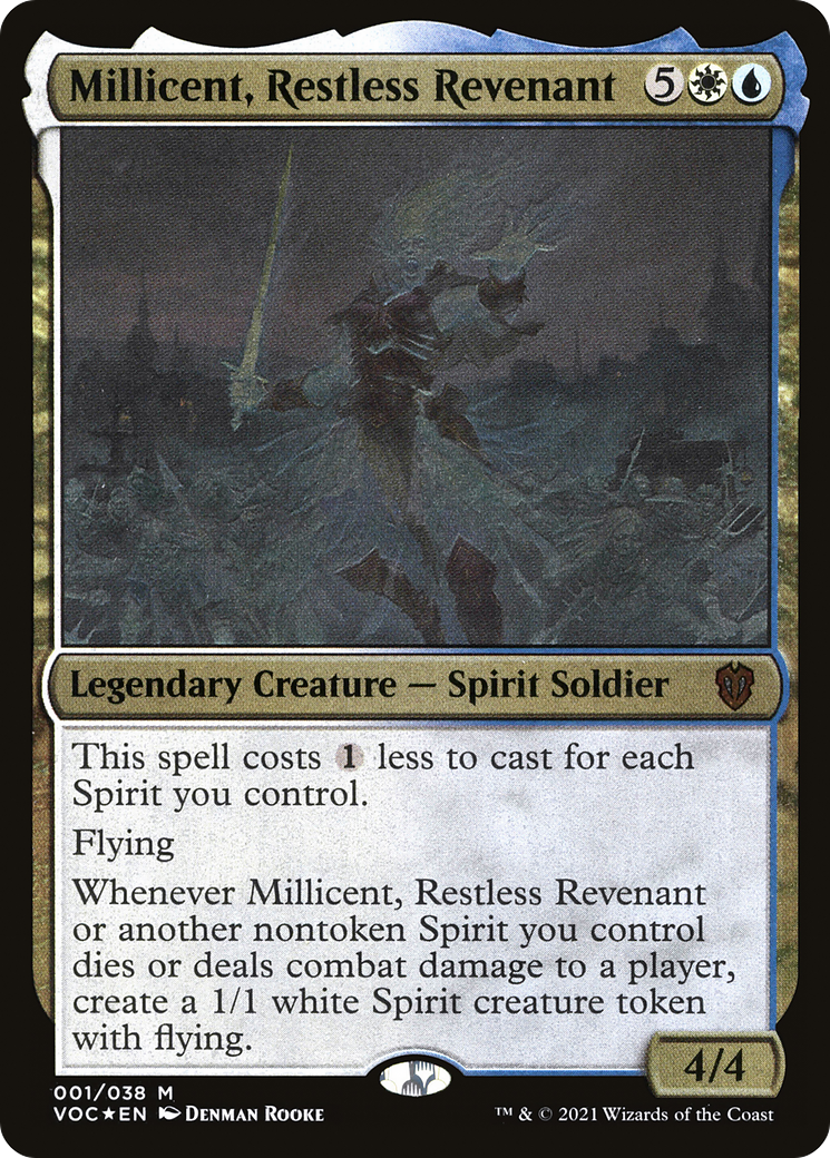 Millicent, Restless Revenant (Display Commander) [Innistrad: Crimson Vow Commander] | Grognard Games