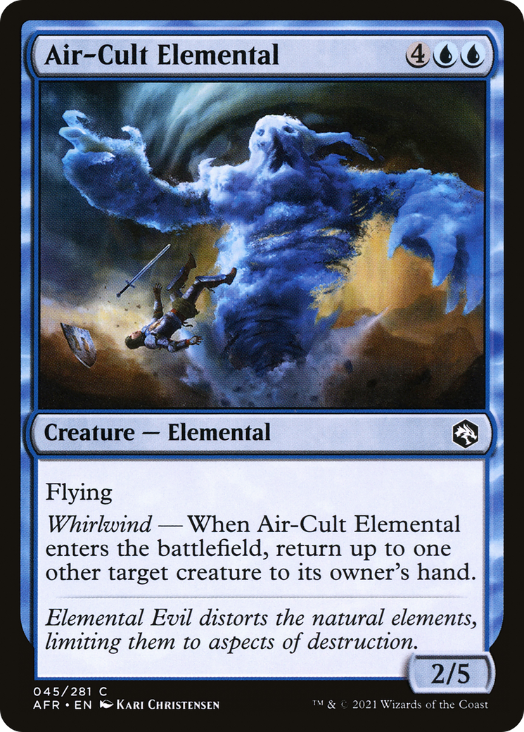 Air-Cult Elemental [Dungeons & Dragons: Adventures in the Forgotten Realms] | Grognard Games