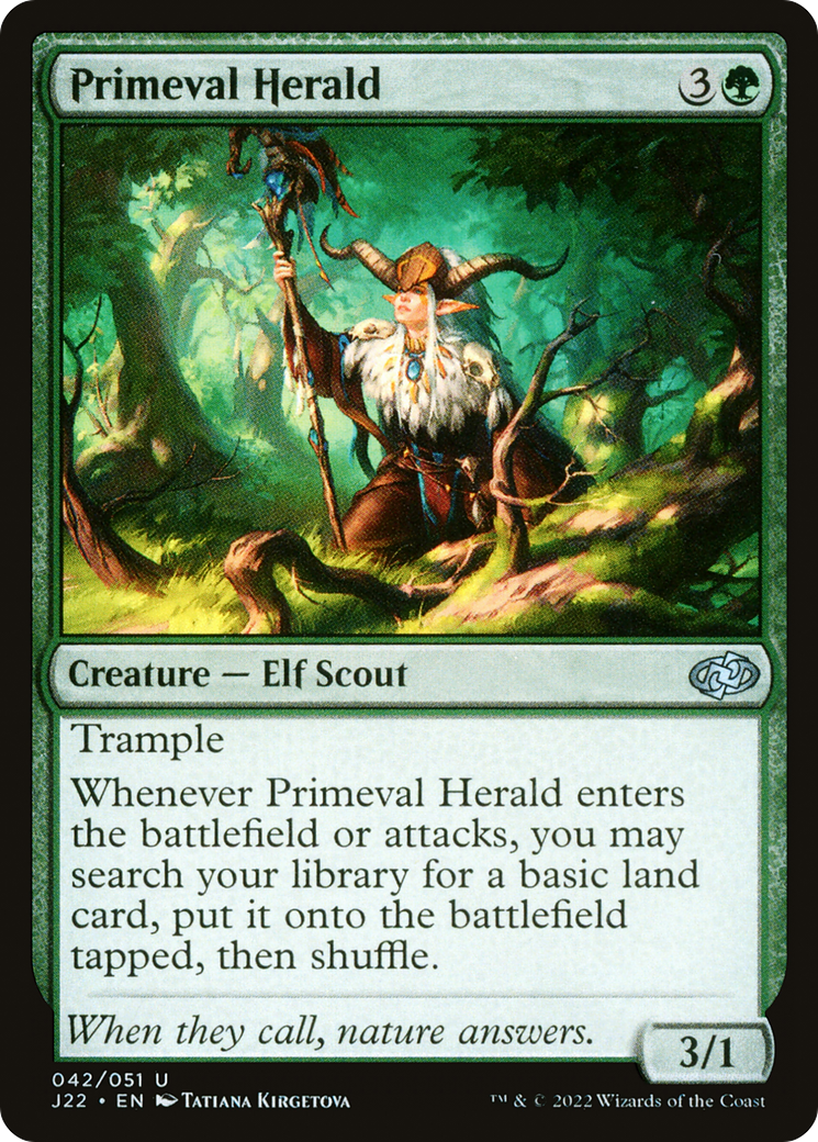 Primeval Herald [Jumpstart 2022] | Grognard Games
