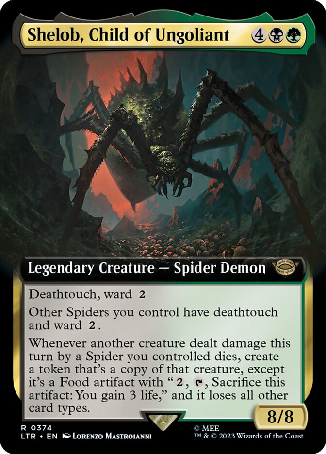 Shelob, Child of Ungoliant (Extended Art) [The Lord of the Rings: Tales of Middle-Earth] | Grognard Games