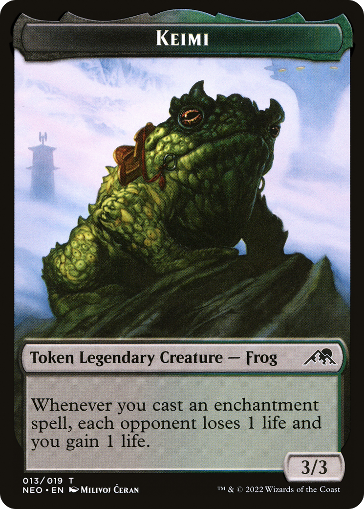Keimi Token [Kamigawa: Neon Dynasty Tokens] | Grognard Games