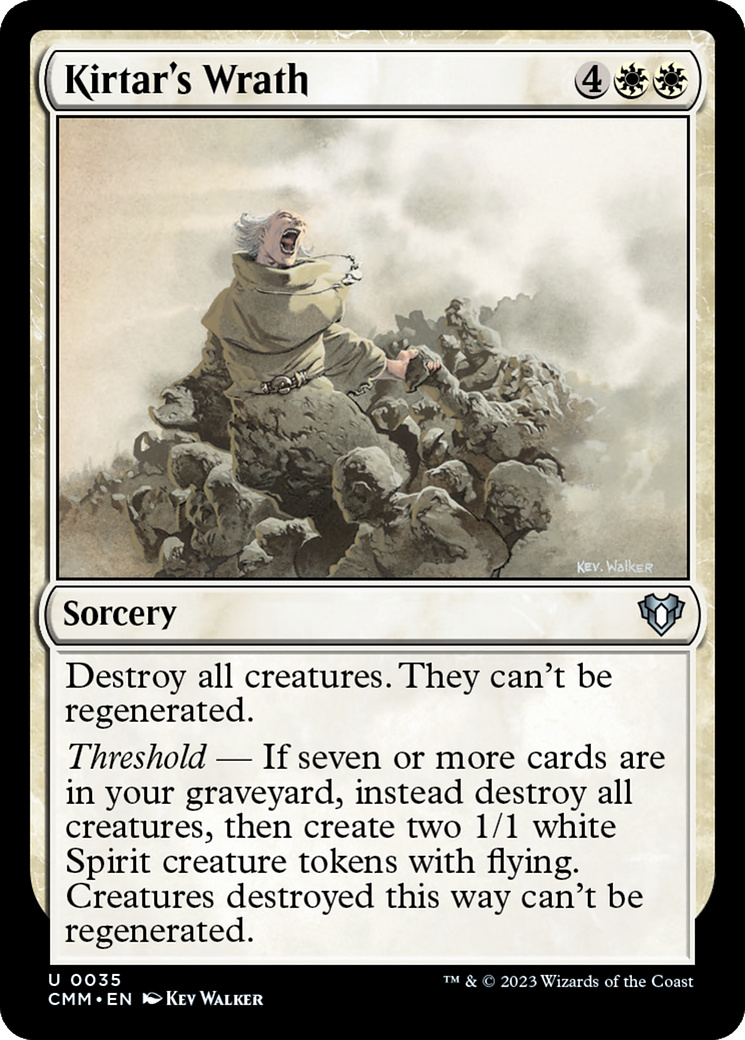 Kirtar's Wrath [Commander Masters] | Grognard Games